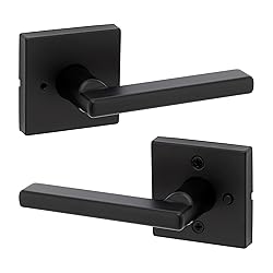Kwikset Halifax Interior Privacy Door Handle with