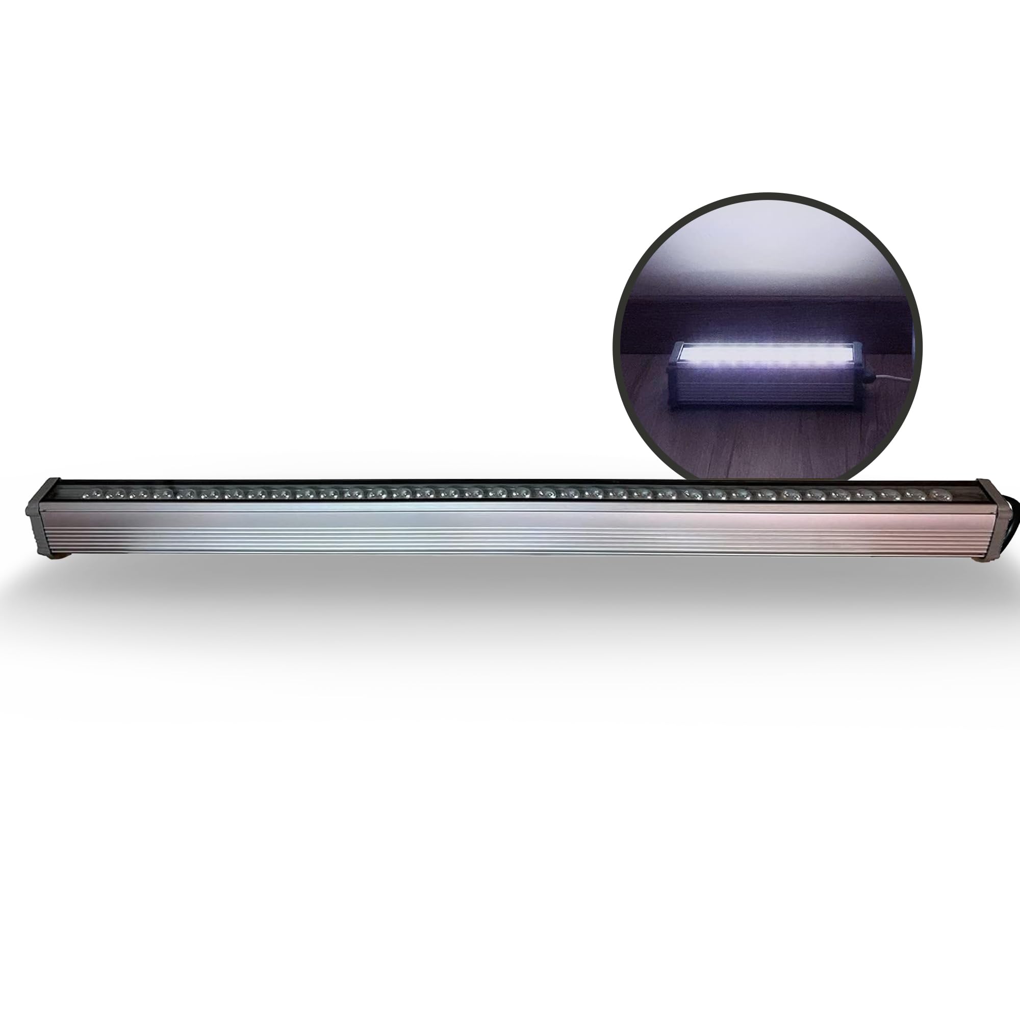 LedRica Indoor and Outdoor Lights, Modern Garden and Wall Lights, Weather-Resistant, with IP65 Waterproof Driver, Includes Hardware, Daylight, 24 Watts