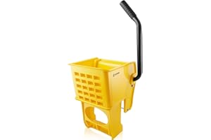 Dryser Side Press Wringer Replacement for Commercial Mop Bucket, 26 and 33 qt - Yellow
