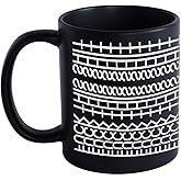 lelasety Hidden Message Ceramic Mug Funny Coffee Tea Cups with Handle, Gift for Friends & Coworkers, 12oz