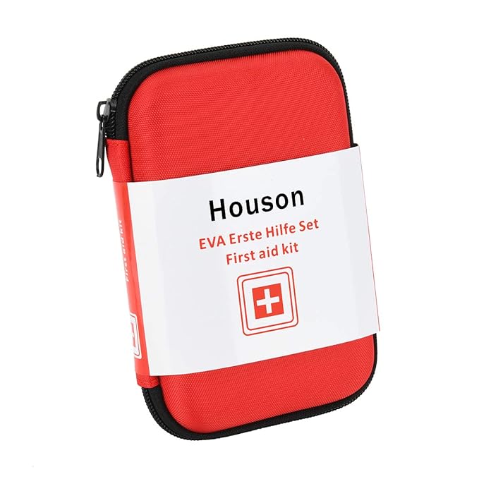 68-teiliges Erste-Hilfe-Set , HOUSON First Aid Kit Wasserdichte Medizinische Notfalltasche Haus, Auto, Camping, Wandern, Spor