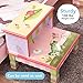 Fantasy Fields - Magic Garden Hand Crafted Kids Wooden Step Stool, Multi-Color (W-7486A)