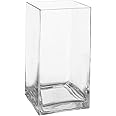 Amazon.com: Royal Imports Flower Glass Vase Decorative Centerpiece for ...