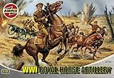 Airfix A01731 1:72 Scale WWI Royal Horse Artillery Figures Classic Kit Series 1