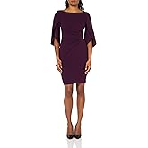 Tommy Hilfiger Scuba Flutter Sleeve Sheath Dress