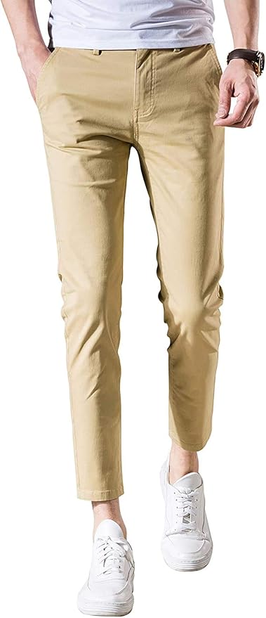 chino ankle length pants