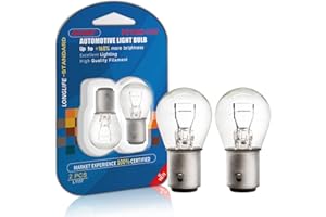 ALKOREY 1157 P21/5w Bay15d 12v 21/5w Light Bulbs,Backup Reverse Signal Blinker Tail Parking Brake Lights,2700K Taillight Turn Signal Light,2 Pack