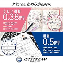 Uni Jetstream Multi Pen 4 and 1, 0.38mm Ballpoint