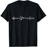 Time Dependent Schrodinger Equation for Geeks T-Shirt