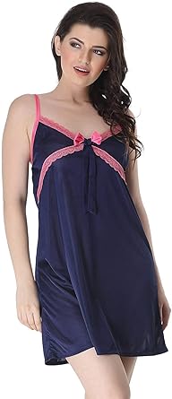 blue nighty dress