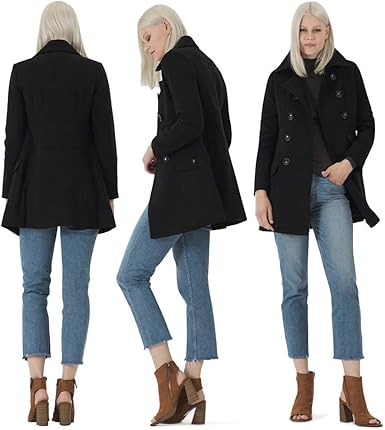 amazon pea coat womens