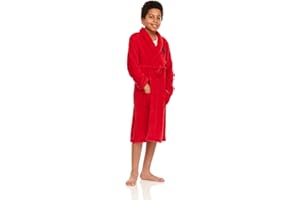 Rocawear Boys Robe - Kids Fleece Bathrobe, Long Plush House Coat, Bath Towel, Pajamas & Gaming Clothes for Youth