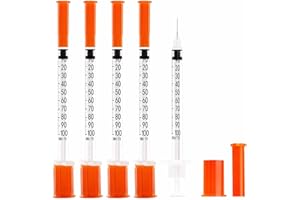 OTWOOI 1cc Syringes and 30G 5/16" - Disposable Individual Package - Box of 50