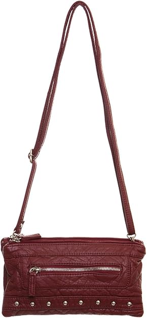 Soft Vegan Leather Large Functional Handbag Wristlet The Malie