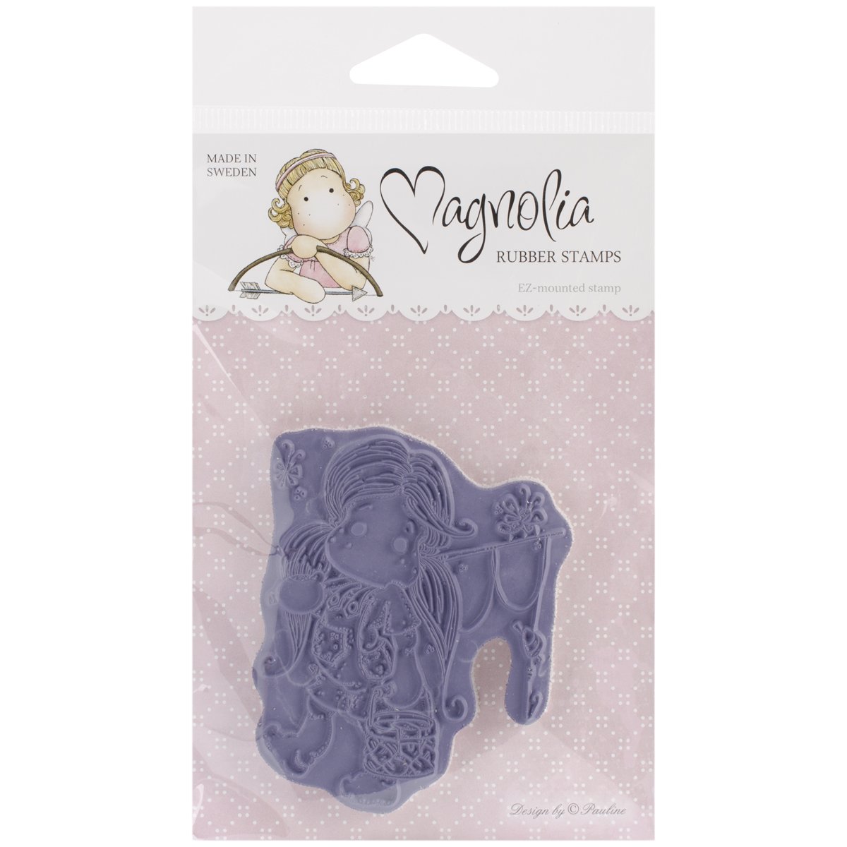 Magnolia Sea Breeze Cling Stamp 3.75 x 6.5-inch Package-Gone Fishing Tilda
