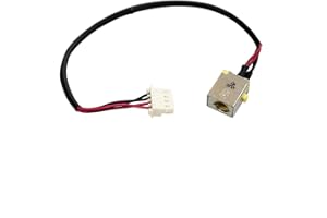 Zahara DC Power Jack Cable Replacement for Acer Aspire E5-575 E5-573 E5-523 E5-553 F5-573 E5-576 E5-575-5493 E5-575G E5-575G-54TU E5-574-58JM E5-575G-53VG E5-574TG-590U DD0ZRKAD000 DD0ZAAAD000