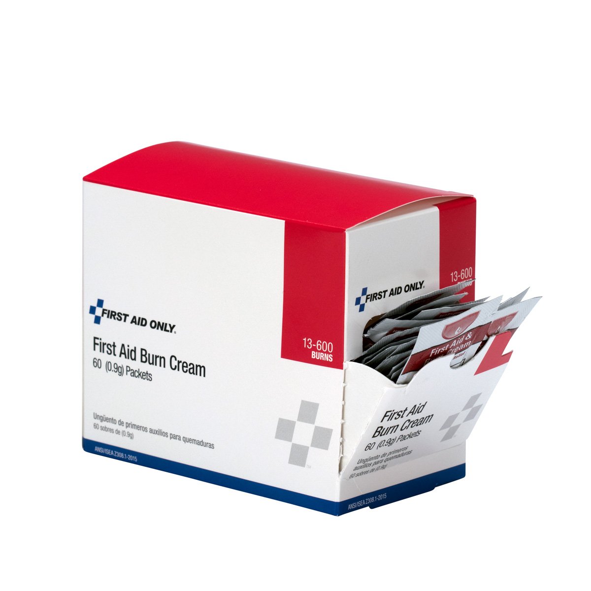 Pac-Kit by First Aid Only 13-600 First Aid/Burn Cream, 0.9 gm Packet (Box of 60): Health & Personal Care