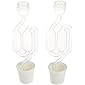 Twin Bubble Airlock and Carboy Bung (Pack of 2)