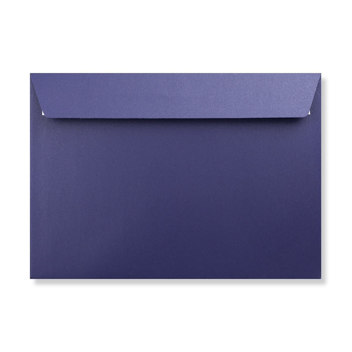 C5 Coloured Envelopes for A5 Greeting Cards Peel and Seal Wallet Envelopes Wedding Invitation Crafts Office 162x229mm- Pack of 25 envelopes (Pearl Navy Blue P&S)