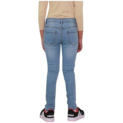 Buy Kids Girls Skinny Jeans Denim Ripped Fashion Stretchy Light Blue Pants Jeggings Online In Qatar B07l1f1tk3