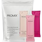 ProMix Nutrition Electrolytes Powder Hydration Packets - Himalayan Pink Salt, Magnesium, Potassium, Vitamin C - Variety Pack, Lightly Sweetened - 12 Servings (Pack of 12)
