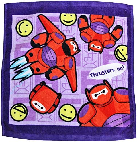 UCHINO Disney bay Max guest towel 34 ~ 35cm bay Mac thread violet 4104G528 V