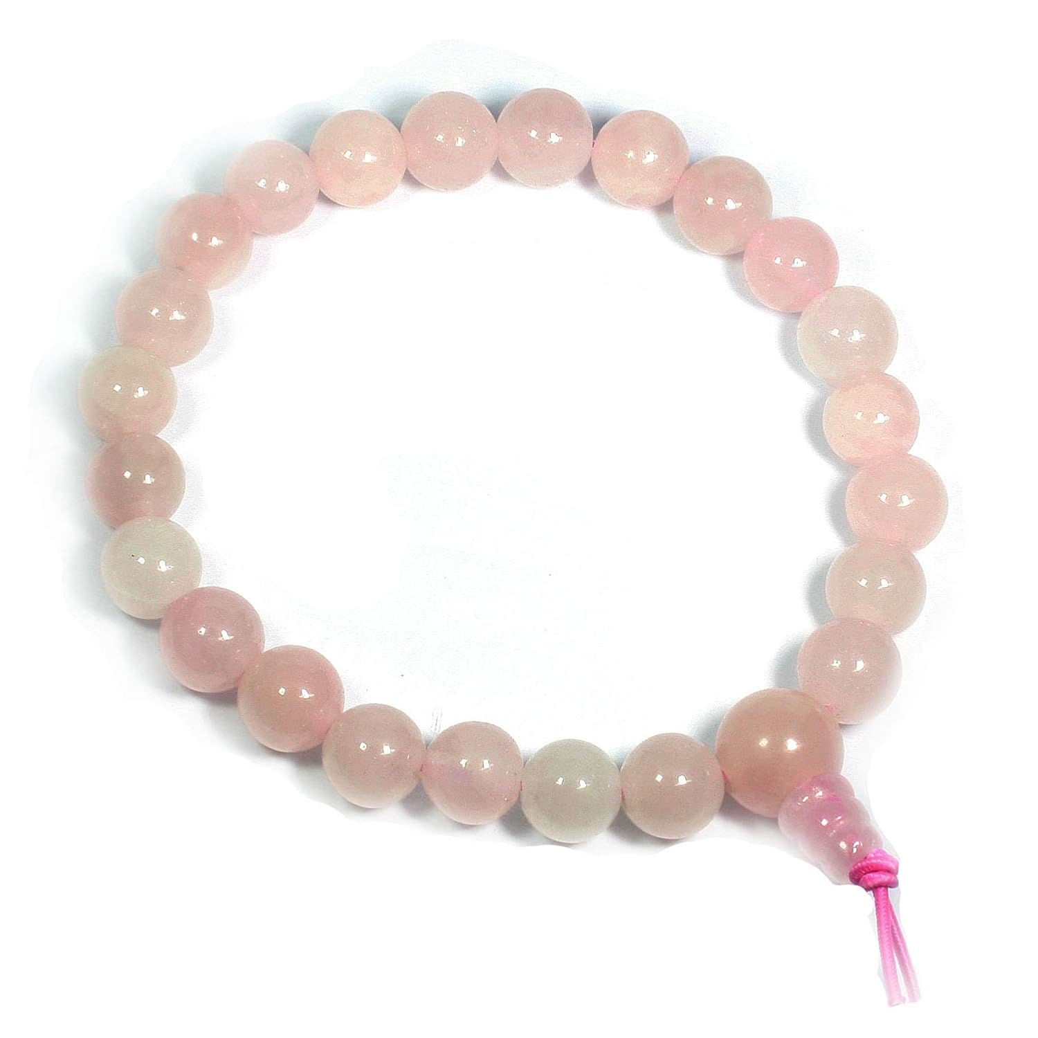 Rose Quartz Power Bead Bracelet CrystalAge Amazon.co.uk Kitchen & Home