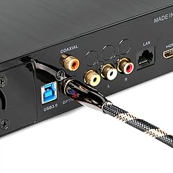 SKW Mini Toslink to Toslink Optical Digital Audio