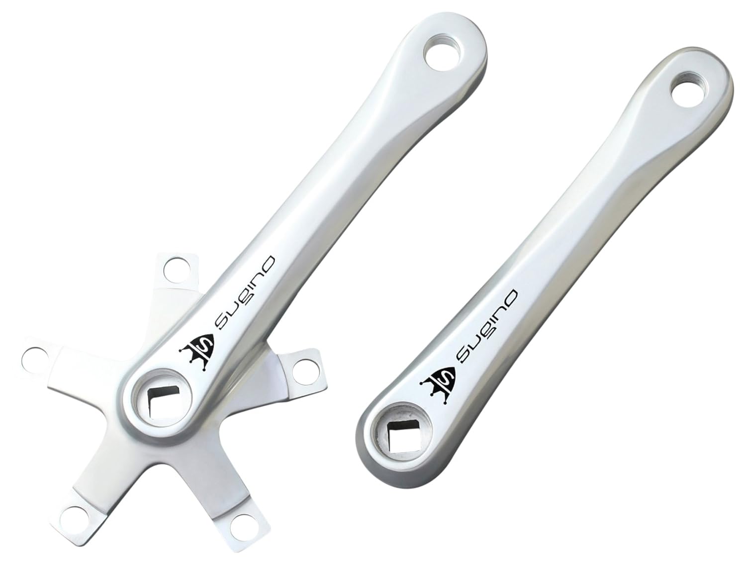 Sil Tour Mighty Jisテーパー160mm B079m3mhlx クランクセット Sugino スギノ クランクセット 種類 豊富な品揃え