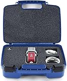 Life Made Better Storage Organizer - Compatible with Blue Raspberry,Mobile USB Studio Microphone And Accessories- Durable Carrying Case - Blue
