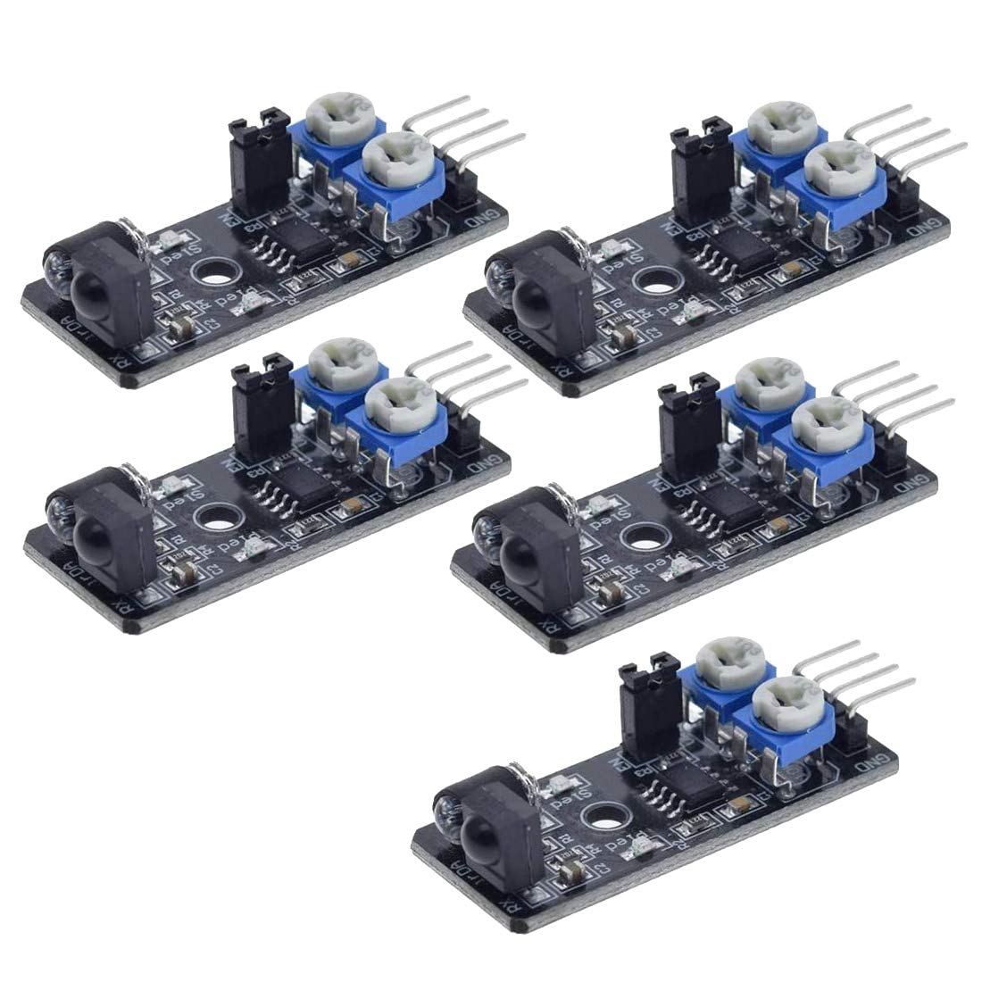 Mua 5pcs IR Infrared Obstacle Avoidance Sensor Module 4 Pin for Smart ...
