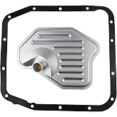 MEMOEO Automatic Transmission Filter with Gasket F6AZ7A098A | Compatible With 4R70W 4R75W 4R75E Transmission For Ford Expedition F150 F250 Expedition Explorer Mustang