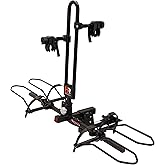 Hollywood RV Rider Hitch Bike Rack for 2 E-Bikes up to 80 lbs Each - Premium Electric Bike Rack for RV, Fifth Wheel, Flat Tow