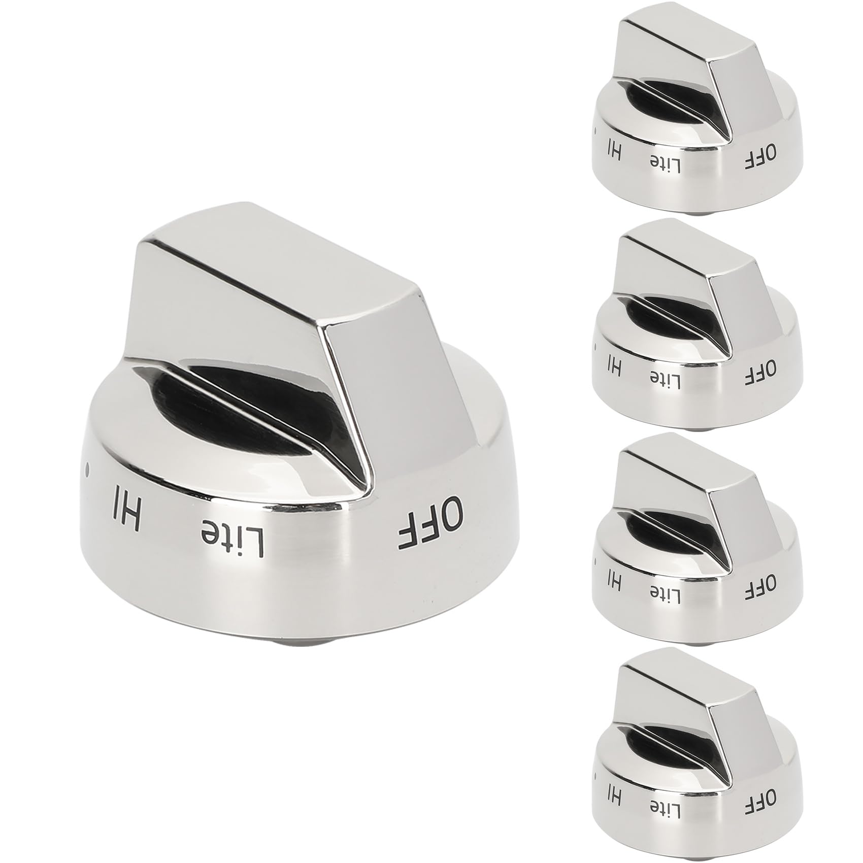 Photo 1 of kalageen 5 PCS DG94-00945A Burner Control Dial Knobs Replace AP5957989 4011502 PS10067150 EAP10067150 Compatible with Samsung Stove knobs NX58H9500WS/AA-00/01/02/03 NX58H9500WS/AC-01/02/03