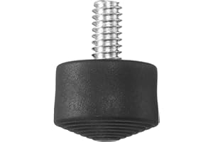 PATIKIL Rubber Foot Spike, Universal Anti-Slip 1/4 Inch Thread Rubber Tripod Foot Spikes for Monopod Legs Pad Replacement Par