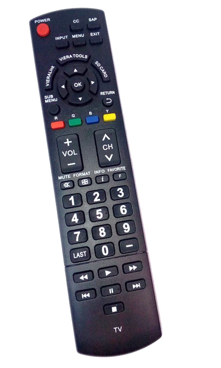 Amazon.com: Replaced Remote Control Compatible for PANASONIC TC-42PX14 TC-L32S1  TC-L42U12 TC-P46S1 TC-P65S1 Plasma LCD TV: Home Audio & Theater