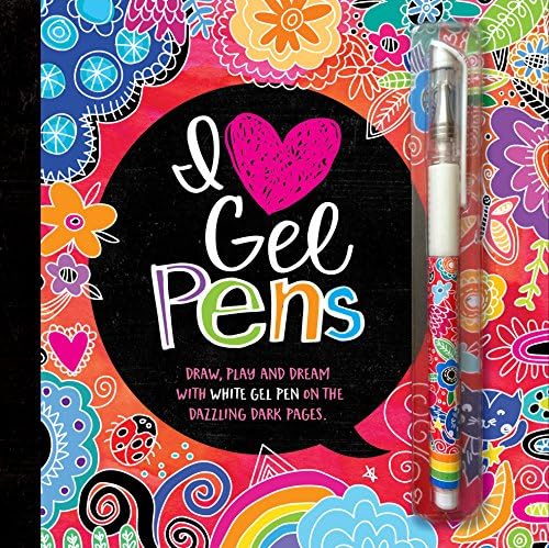 I Heart Gel Pens - I Love Gel Pens - Girls 8+