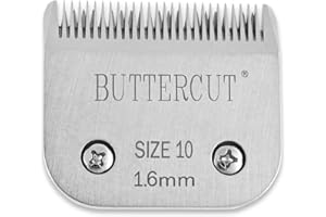 Geib Buttercut Stainless Steel Dog Clipper Blade, Size-10, 1/16-Inch Cut Length