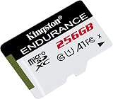 Kingston High Endurance microSDXC 256GB U3 C10 A1 95MB/s Read 45MB/s Write view 2