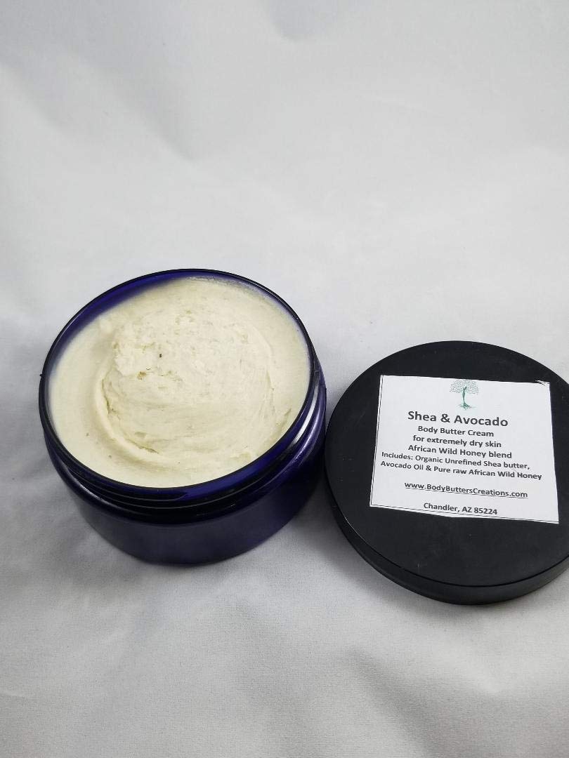 Organic Shea Butter Body Butter Cream with African Wild