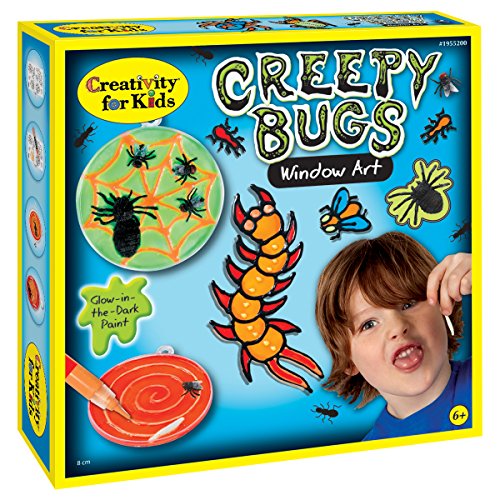 Creativity for Kids Creepy Bugs Window Art
