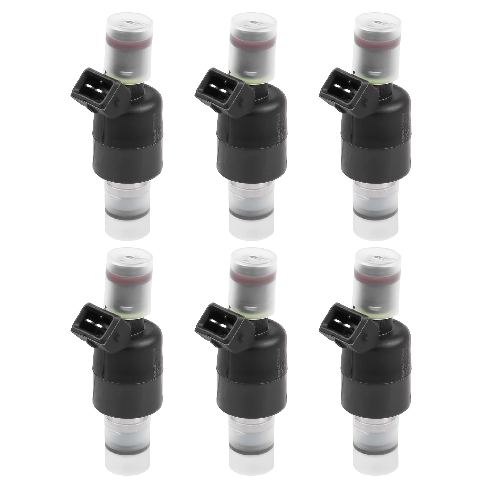 Photo 1 of MOSTPLUS Fuel Injectors 17089569 Compatible with Chevrolet 2.8 3.1 3.3 1985-1993 (Set of 6)