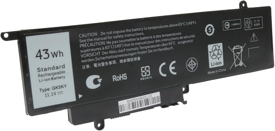 Amazon Com 04k8yh Gk5ky Battery For Dell Inspiron 11 3147 11 3000 11 3152 13 7347 13 7352 Series P N 92nct 092nct 4k8yh Pt 11 1v 43wh Emaks Computers Accessories