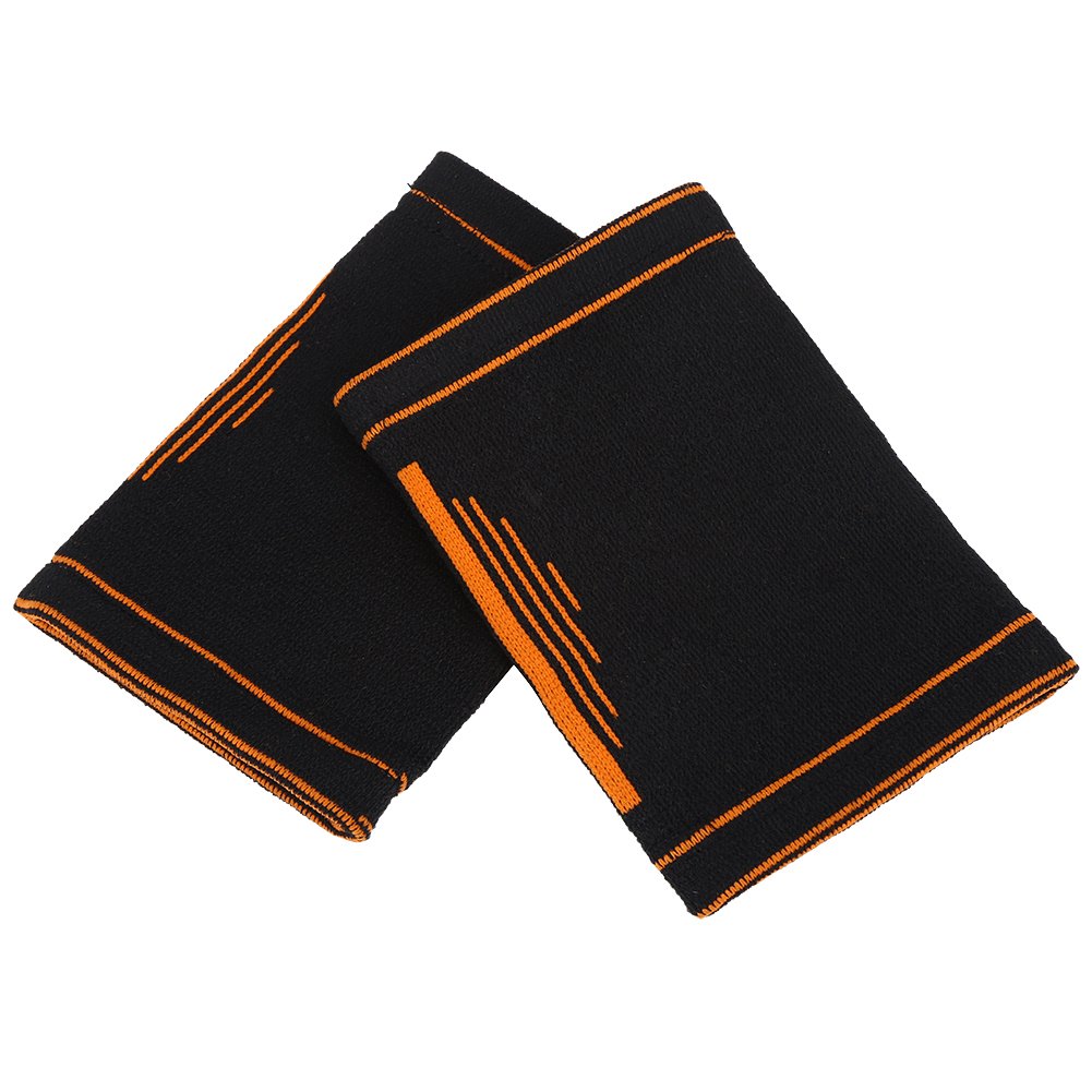 Sports Wrist Bands, 1 Pair Sports Elastic Wristbands Athletic Wrist Bands Fitness Exercise Bands for Outdoor Basketball Tennis trainning Sports Equipment Sport Ware