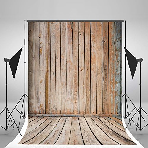 5x7ft Retro Gray Wood Photography Backdrops Vertical Stripes Wooden Floor Photo Background for Children Studio Backdrop