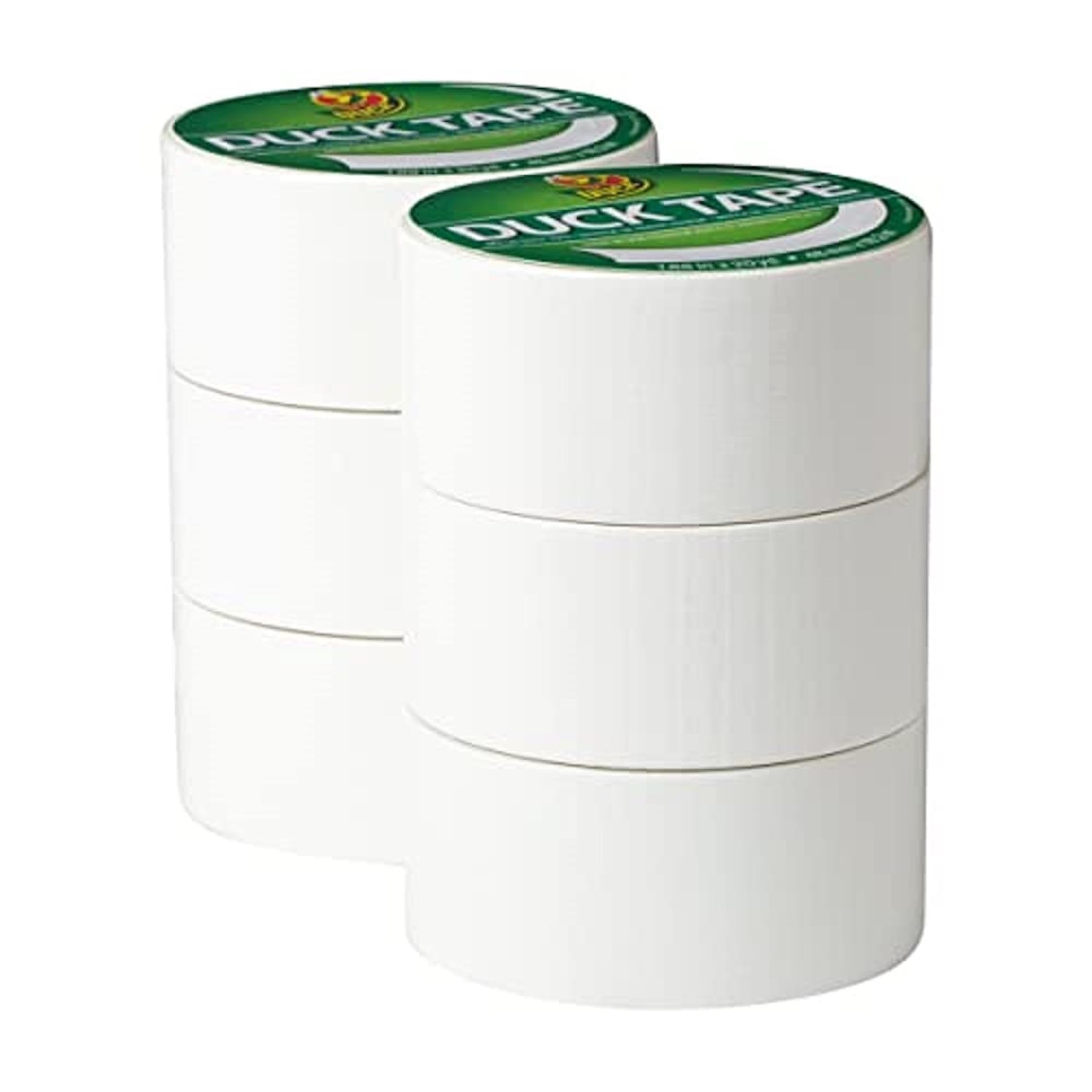 Duck Tape Solid Colours White 48mm X 18.2m, Pack of 6 โ image 1