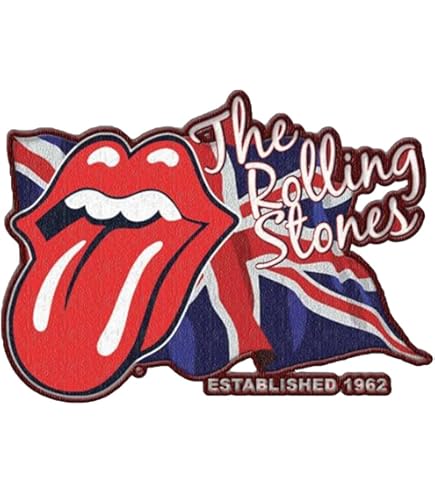 Amazon.com: Rolling Stones 78 Tour XLG Back Patch 12 inch Black