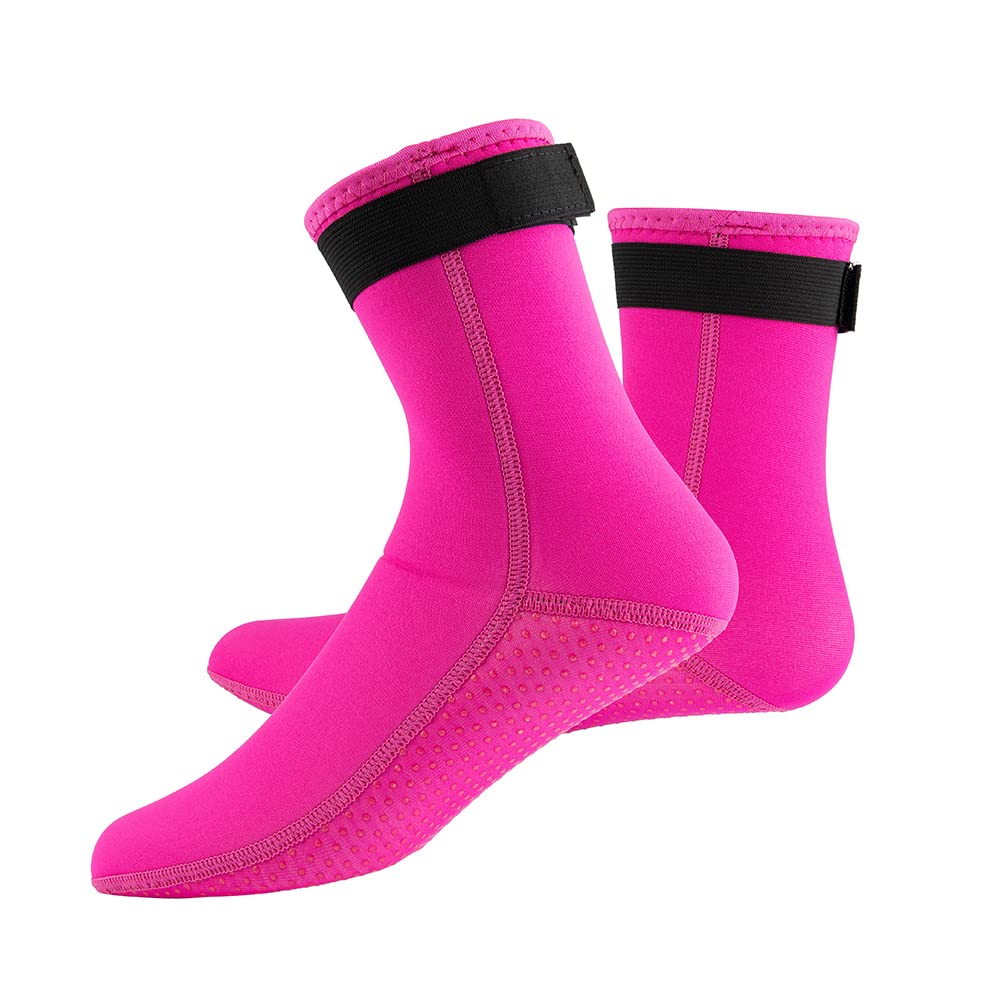 YDQUANI 3mm Neoprene Wetsuit Socks Thermal Anti-slip Diving Socks Boots for Men Women Snorkelling Open Water Swimming Surfing