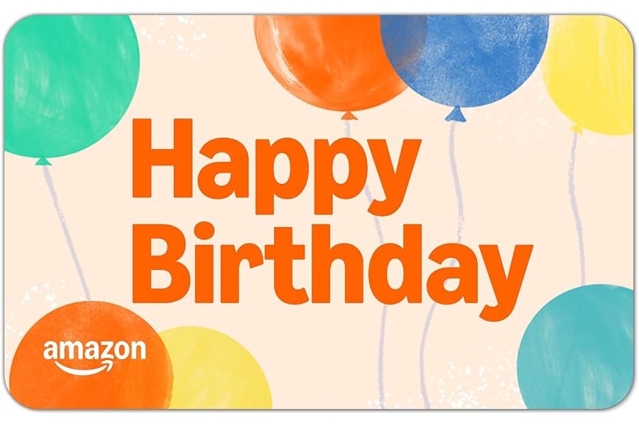 Gift Idea: Amazon eGift Card | Birthday
