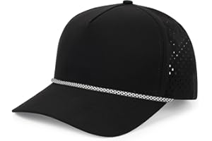 HH HOFNEN Quick Dry Baseball Cap Snapback Hats Mesh Trucker Hat for Men Women Water-Resistant Outdoor Golf Hat Ball Cap